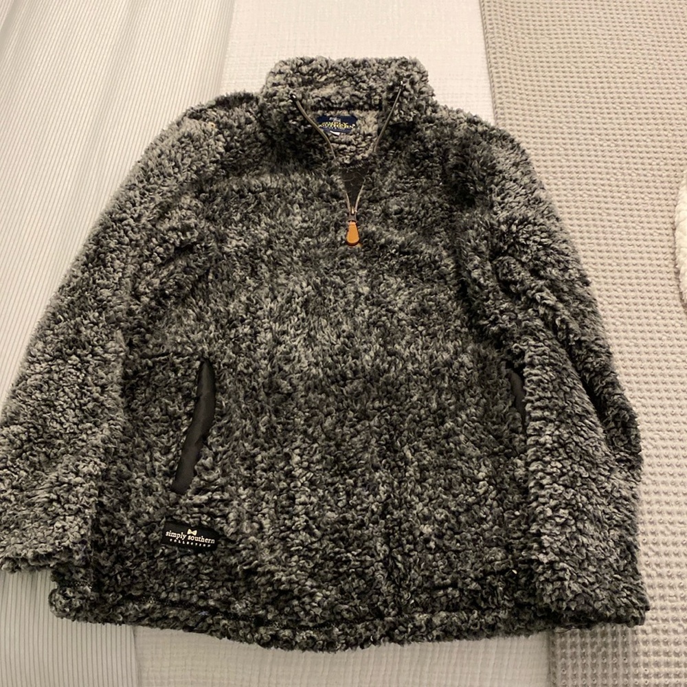 Simply southern Sherpa pullover